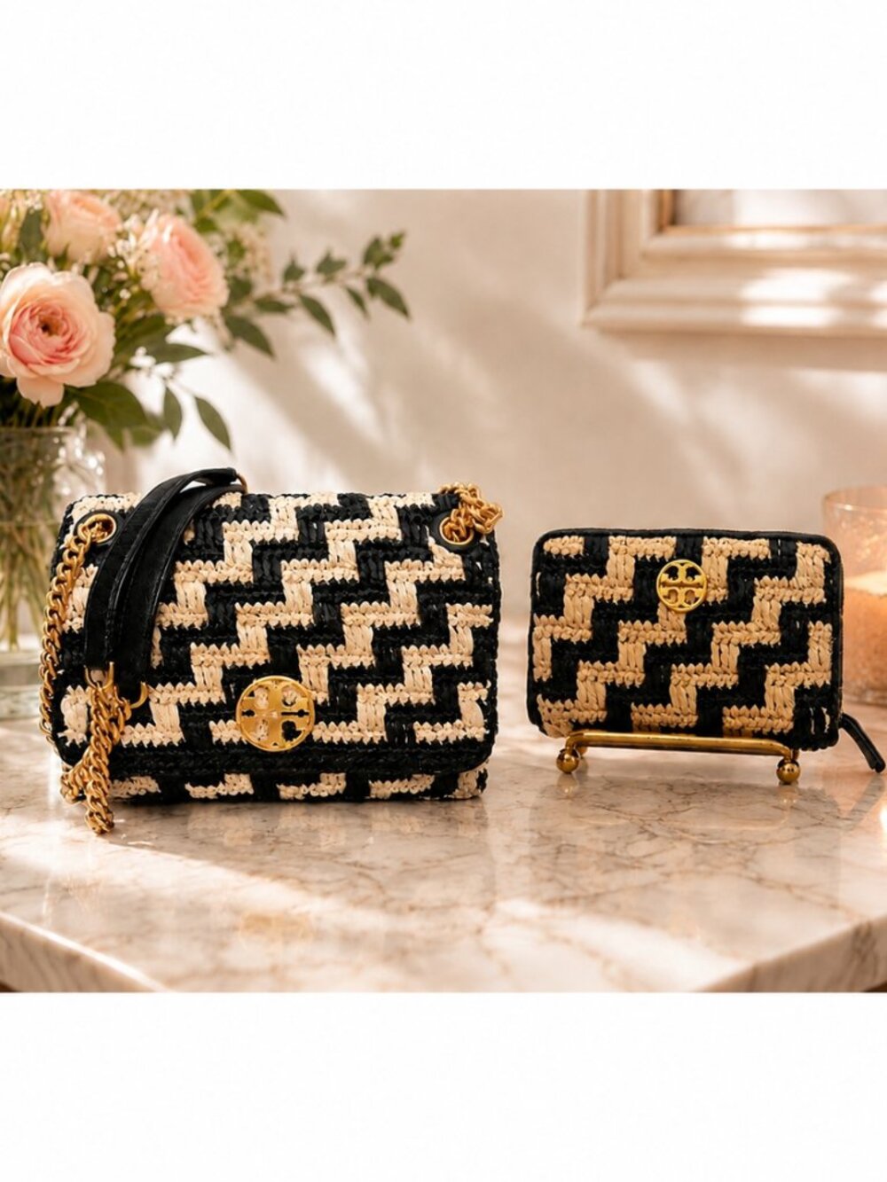 NWT Tory Burch Willa Bag & Wallet Set